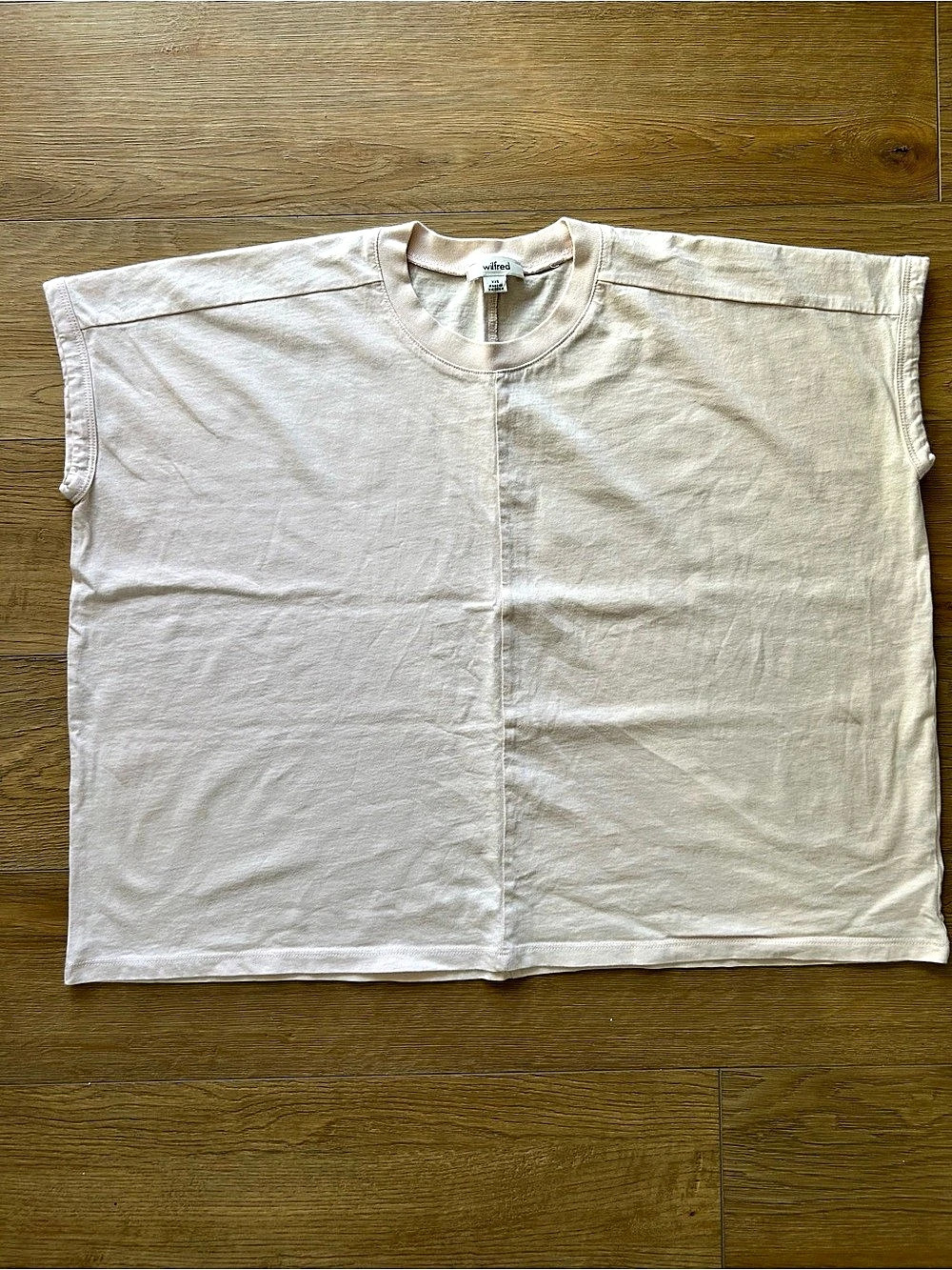 Wilfred Weekend T-Shirt Short Sleeve Tee Pink XS